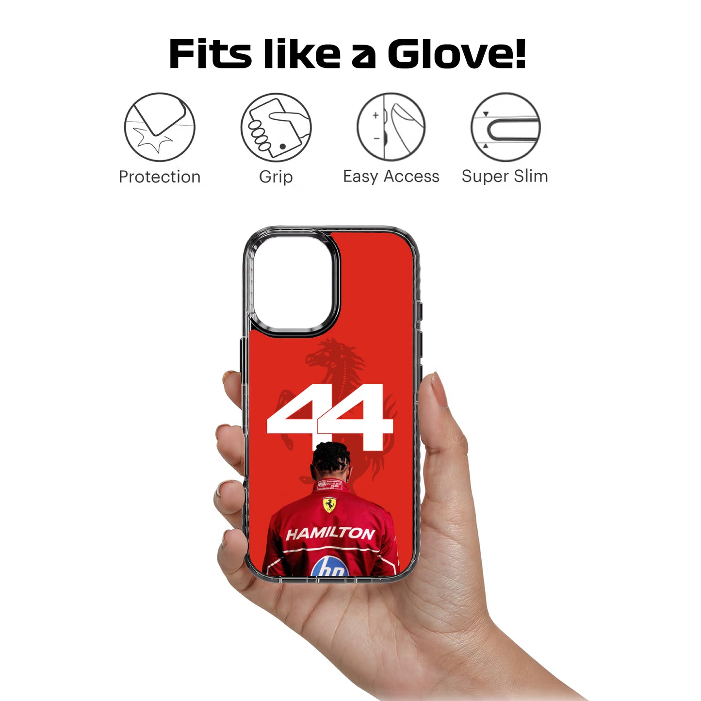 SF Lewis Hamilton 44 - Phone Case