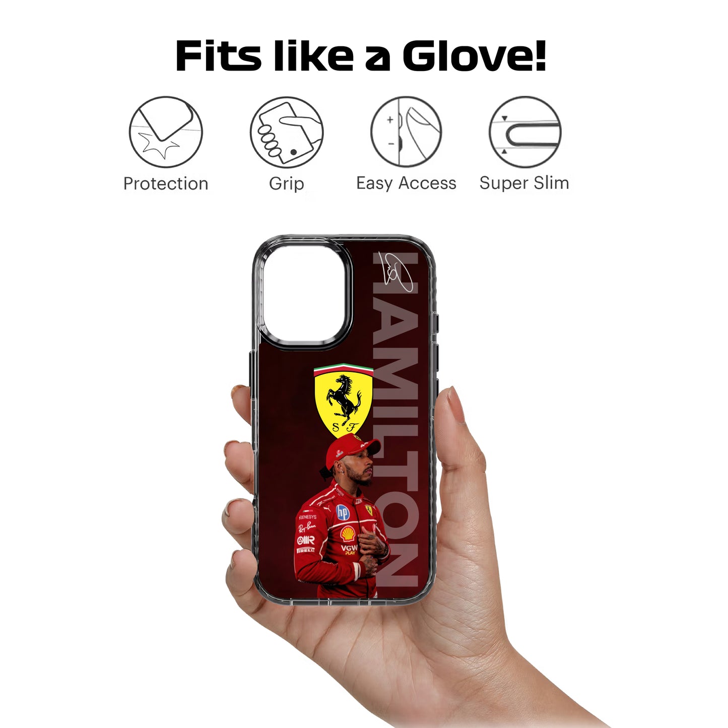 Hamilton x Ferrari // Phone Case