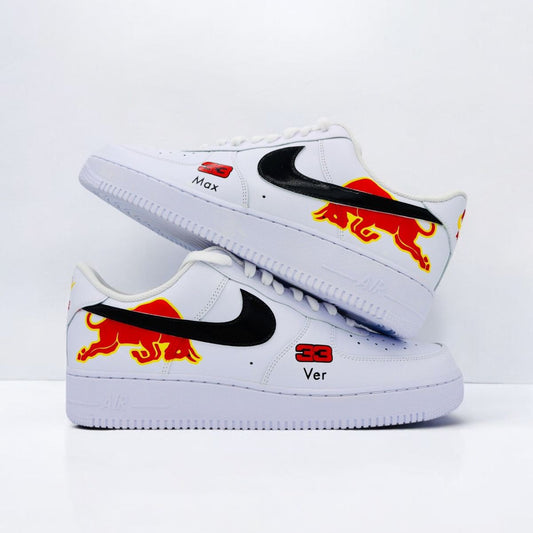 Max Verstappen x RedBull // Nike Air Force 1