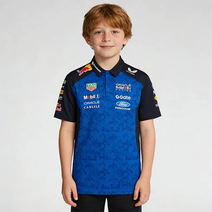RedBull Racing 2026 Kid's Team Polo Jersey