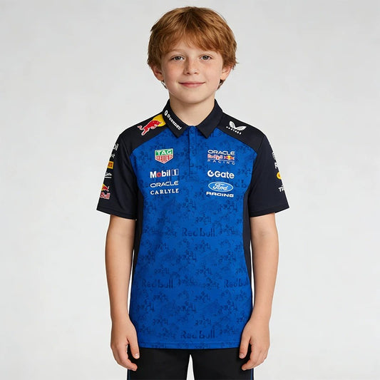 RedBull Racing 2026 Kid's Team Polo Jersey