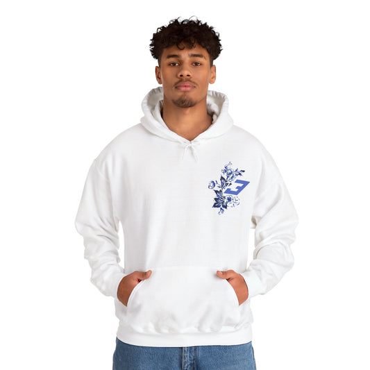 Unleash the Lion Delft Blue - Unisex Hoodie