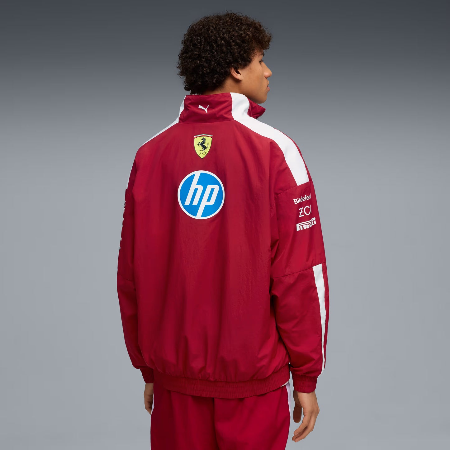 Scuderia Ferrari Drivers Oversized Jersey Jacket