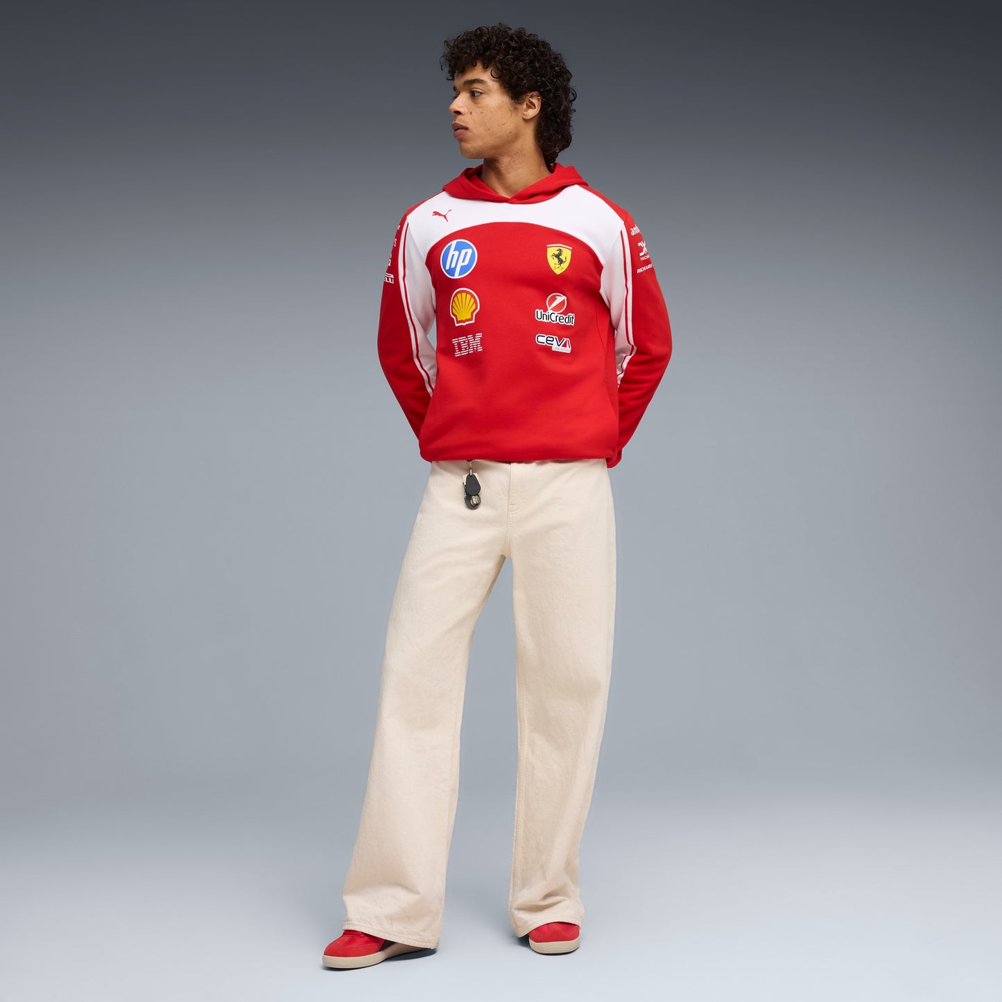 Scuderia Ferrari Team Jersey Hoodie 2026