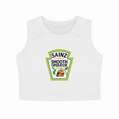 Carlos Sainz - Smooth Operator // Crop Tank Top