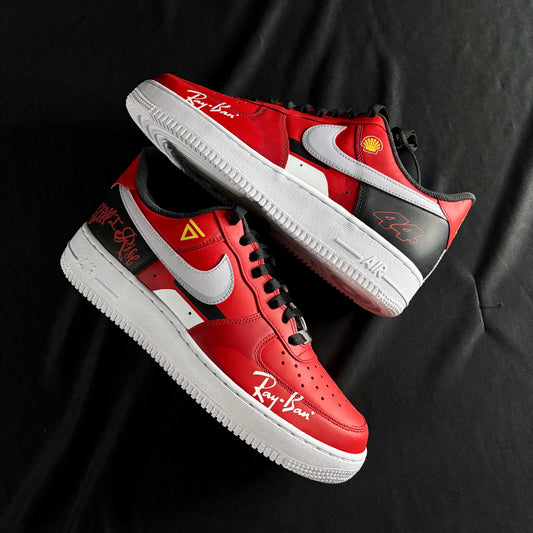 Lewis Hamilton x Ferrari // Nike Air Force 1