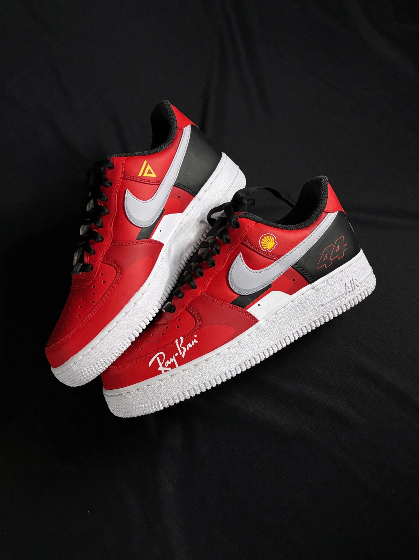 Lewis Hamilton x Ferrari // Nike Air Force 1