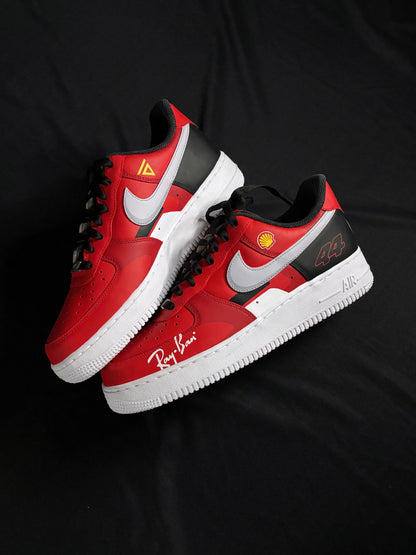 Lewis Hamilton x Ferrari // Nike Air Force 1