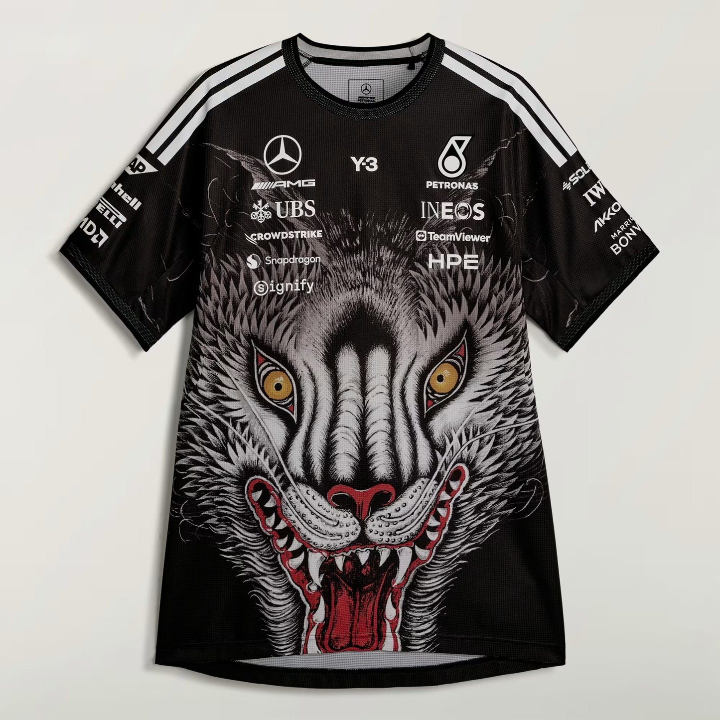 Mercedes Y-3 Jersey Tee