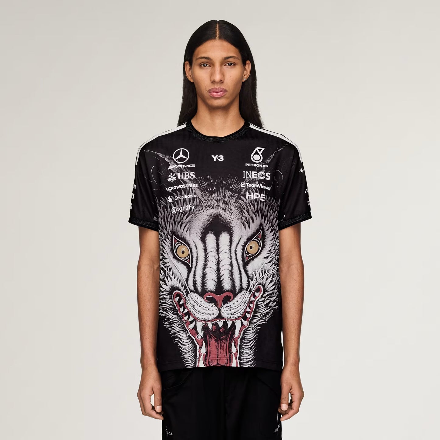 Mercedes Y-3 Jersey Tee