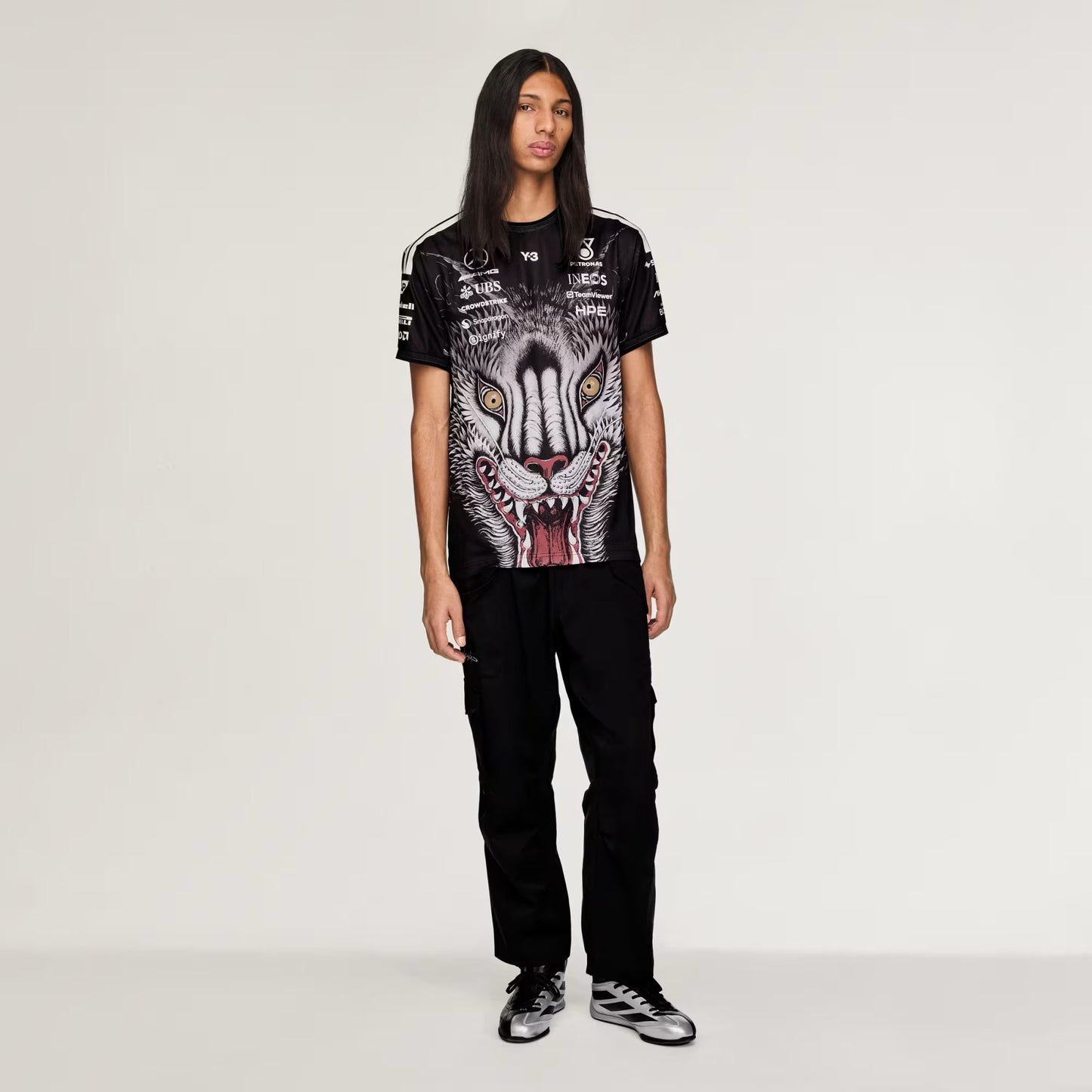 Mercedes Y-3 Jersey Tee