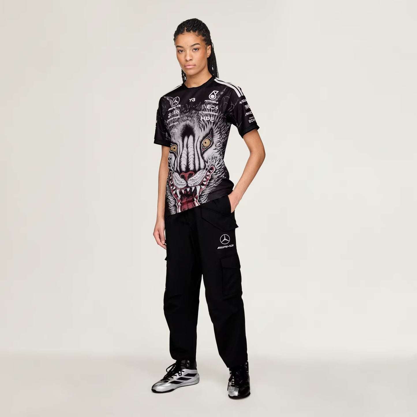 Mercedes Y-3 Jersey Tee