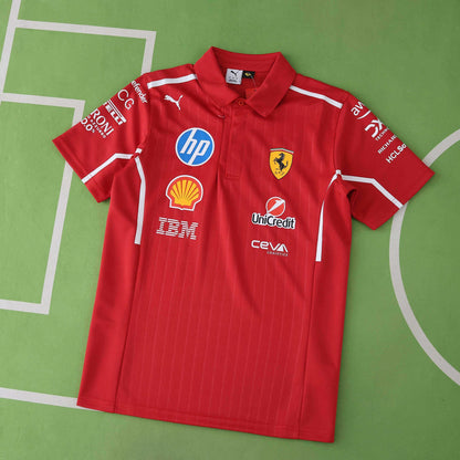 Scuderia Ferrari 2025 Driver's Polo Jersey