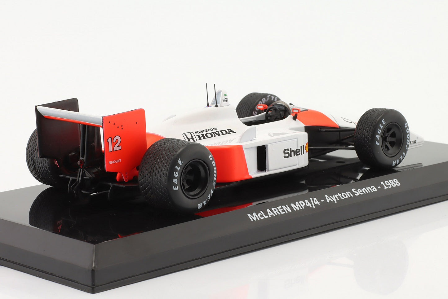 McLaren MP4/4 #12 Ayrton Senna – 1988 Season | 1:24 Scale