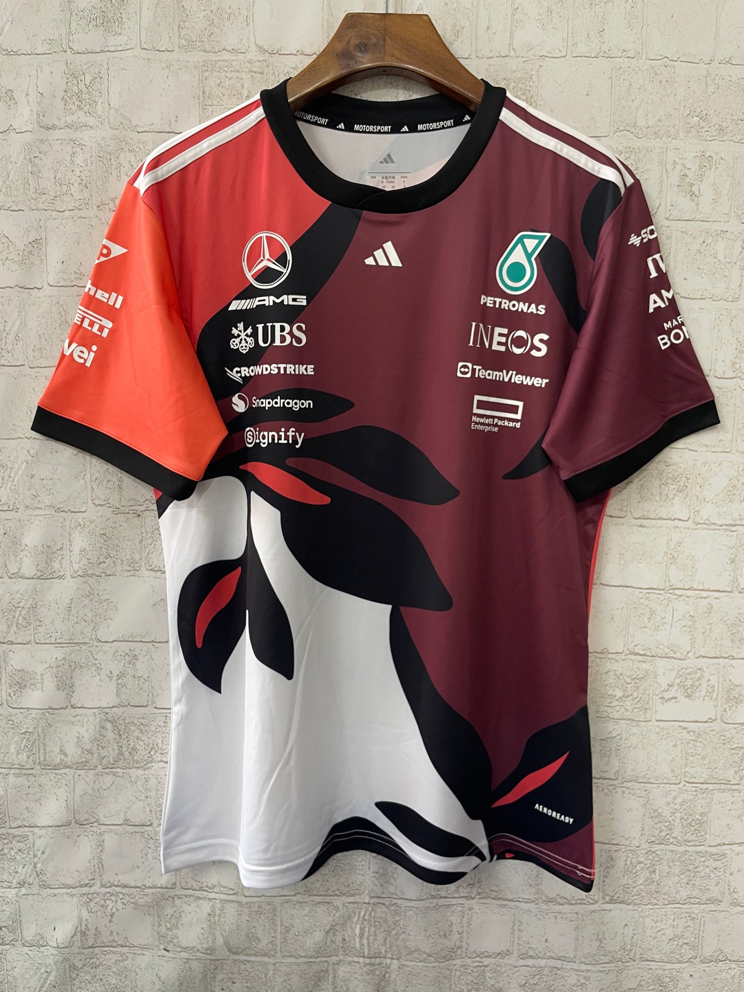 Mercedes-AMG 2025 Miami Floral Jersey Tee