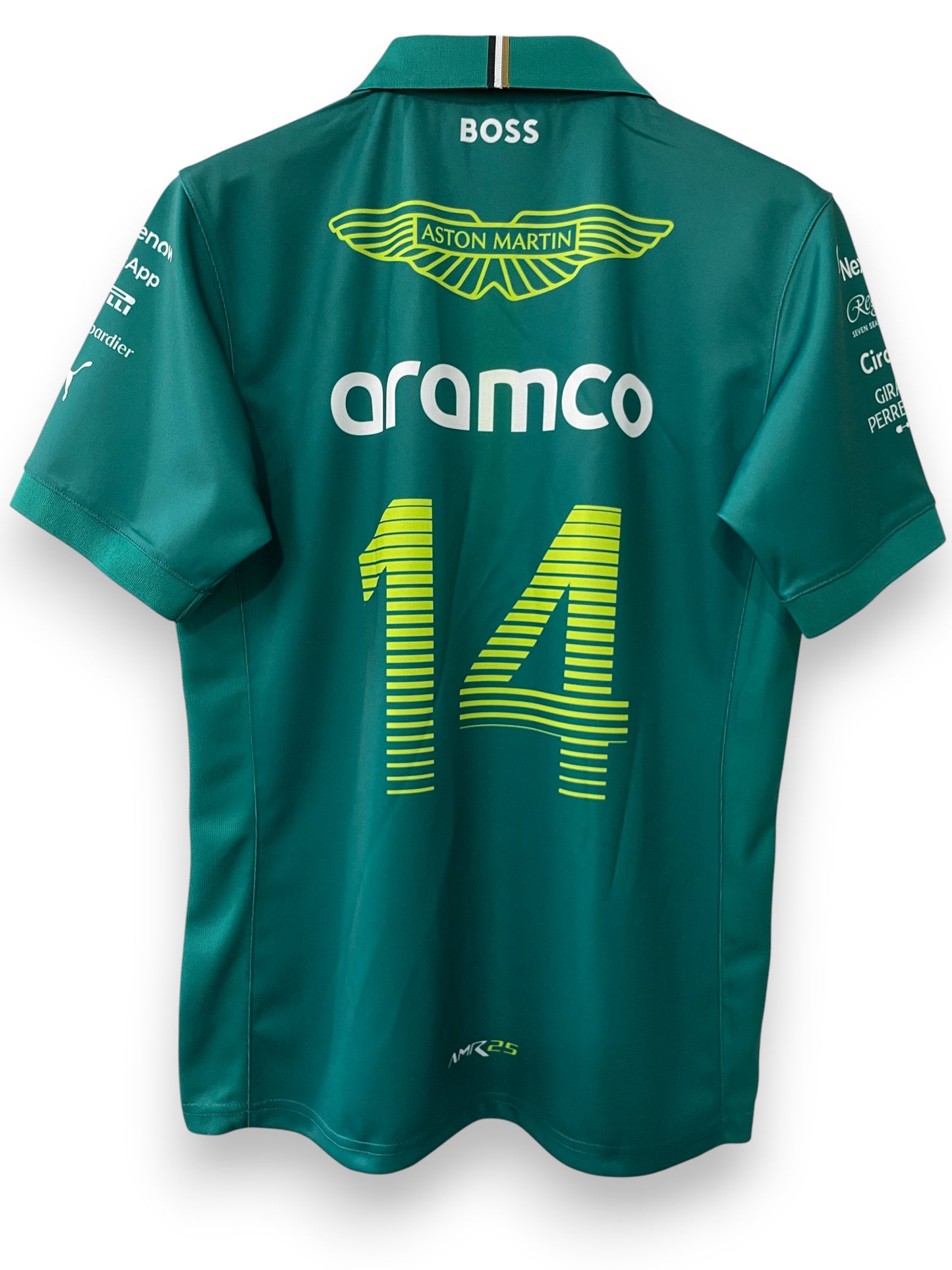Fernando Alonso - Aston Martin Polo Jersey 2025