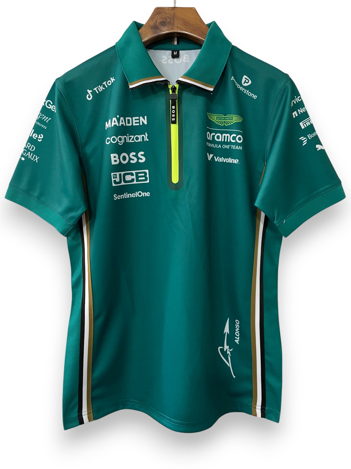 Fernando Alonso - Aston Martin Polo Jersey 2025