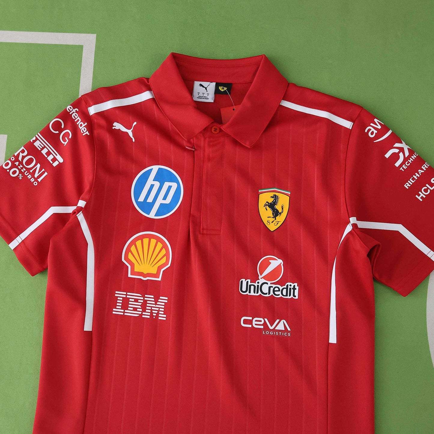 Scuderia Ferrari 2025 Driver's Polo Jersey