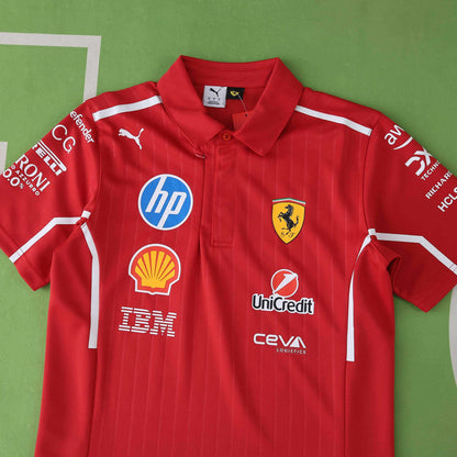 Scuderia Ferrari 2025 Driver's Polo Jersey