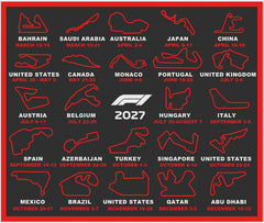 3D F1 Track Frames