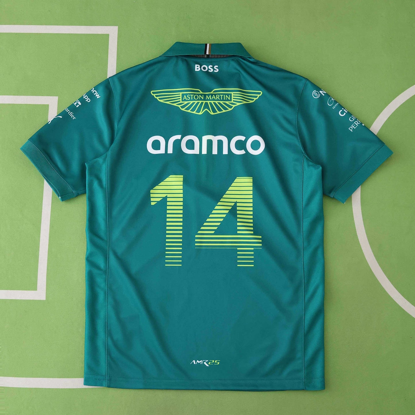 Fernando Alonso - Aston Martin Polo Jersey 2025