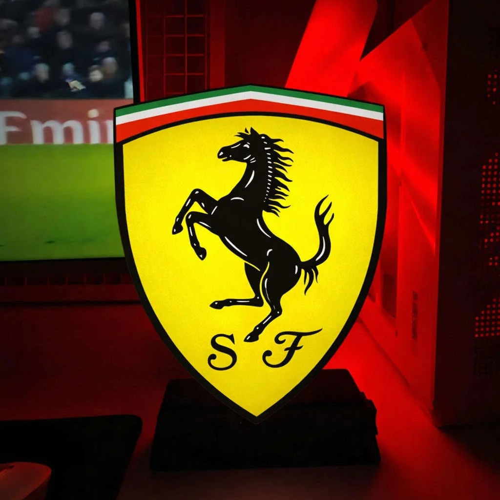 Scuderia Ferrari LED Table Lamp - 3D Print