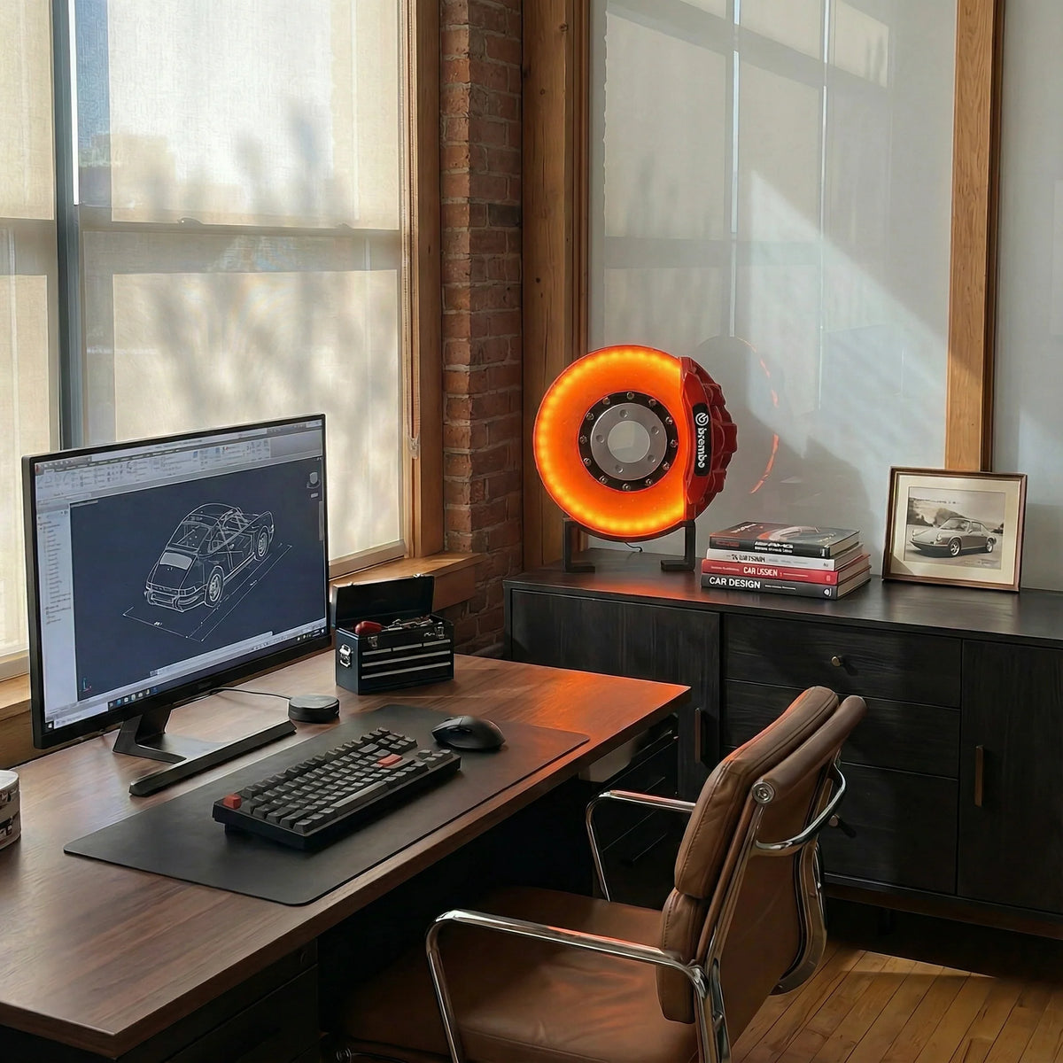 Brake Disc Lamp - 3D Print