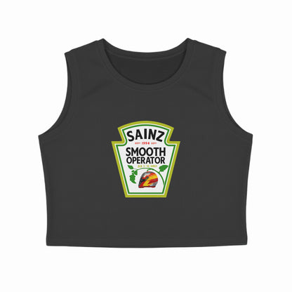Carlos Sainz - Smooth Operator // Crop Tank Top