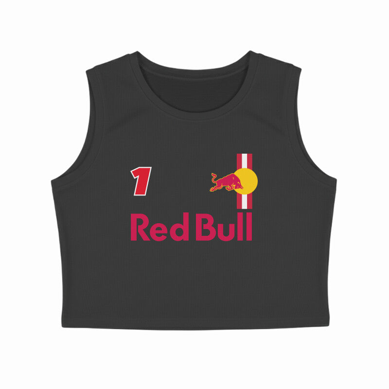 Redbull Max #1 // Crop Tank Top