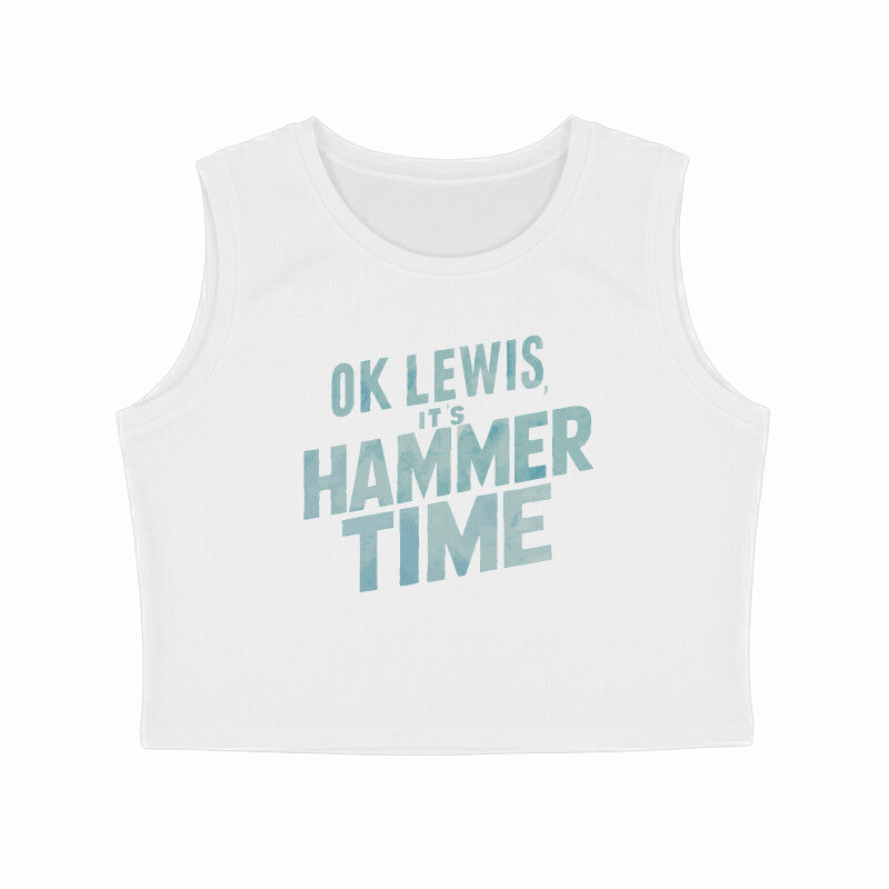Hammer Time // Crop Tank Top