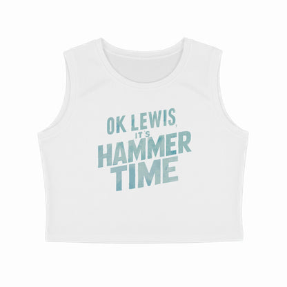 Hammer Time // Crop Tank Top