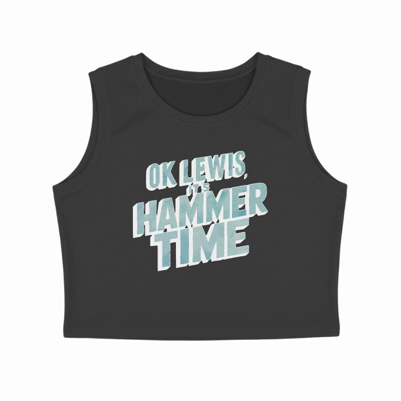 Hammer Time // Crop Tank Top