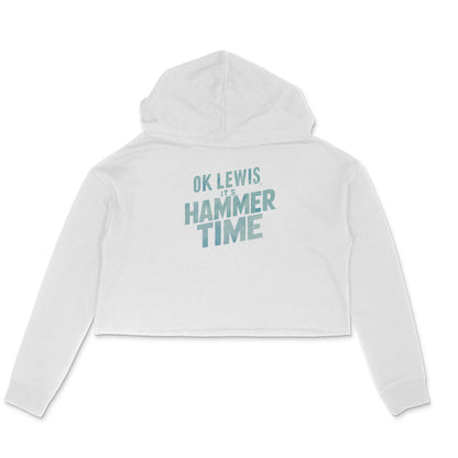 Hammer Time // Crop hoodie
