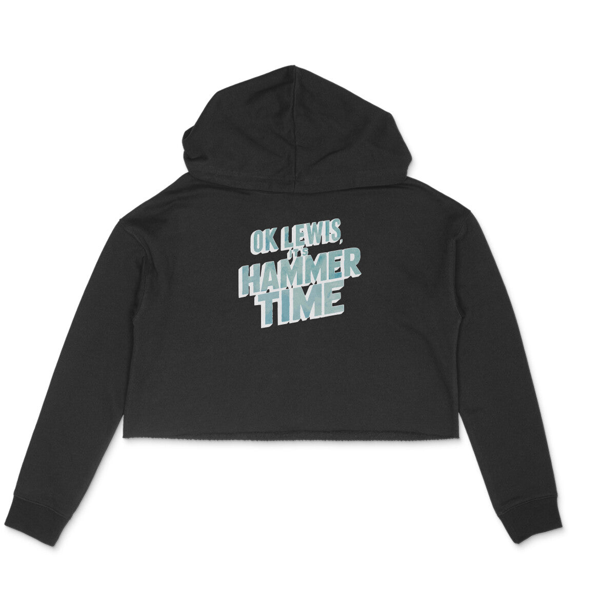 Hammer Time // Crop hoodie