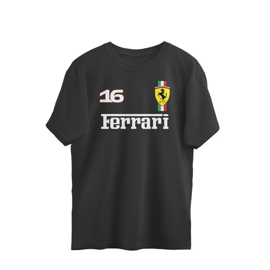 Charles Leclerc Ferrari #16 // Oversized Tee