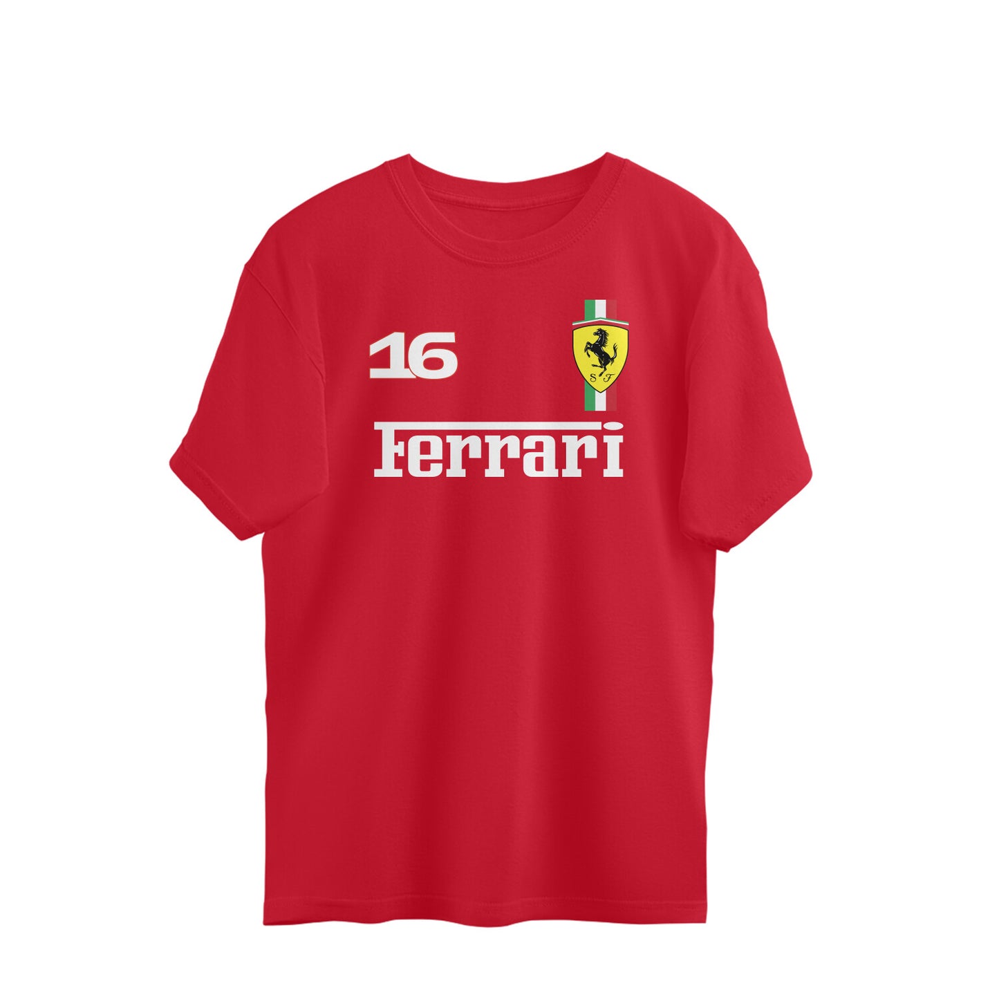 Charles Leclerc Ferrari #16 // Oversized Tee