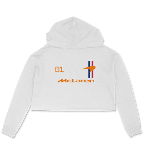 Oscar Piastri #81 // Crop Hoodie