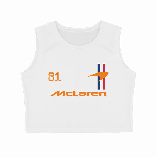 Oscar Piastri #81 // Crop Tank Top