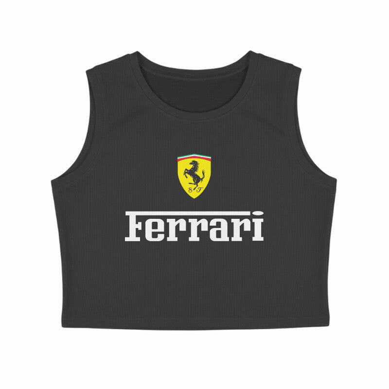 Ferrari // Crop Tank Top