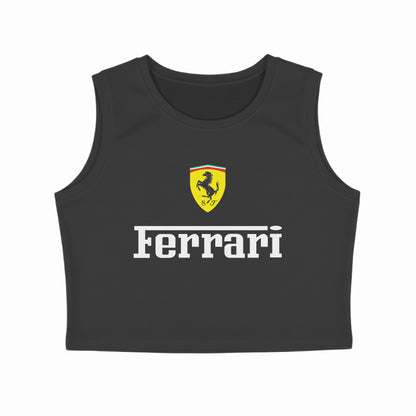 Ferrari // Crop Tank Top