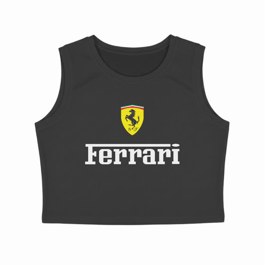 Scuderia Ferrari // Crop Tank Top