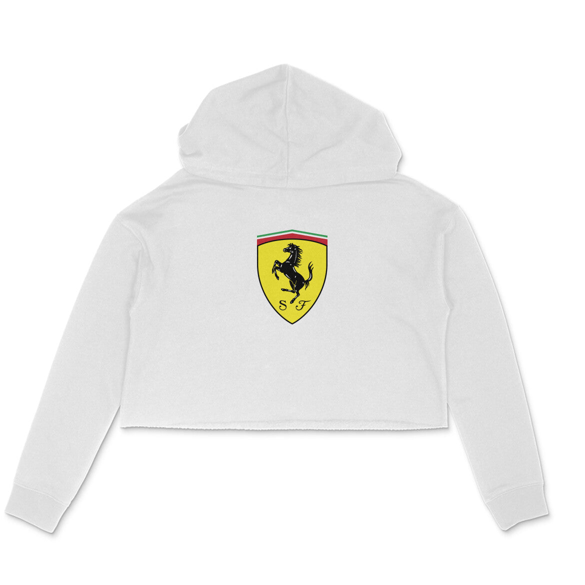Ferrari Shield // Crop Hoodie