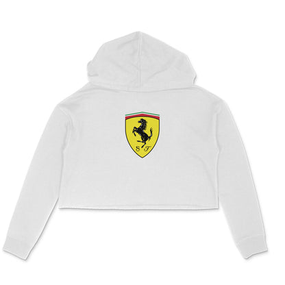 Ferrari Shield // Crop Hoodie