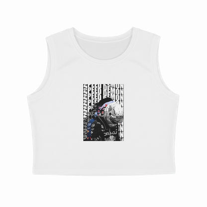 Max Verstappen - Speed Demon // Crop Tank Top