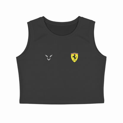 Ferrari x Hamilton // Crop Tank Top