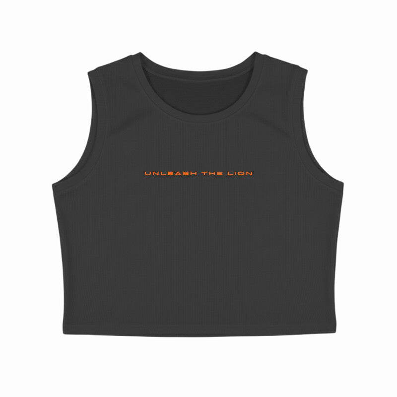 Max Verstappen - Unleash the Lion // Crop Tank Top