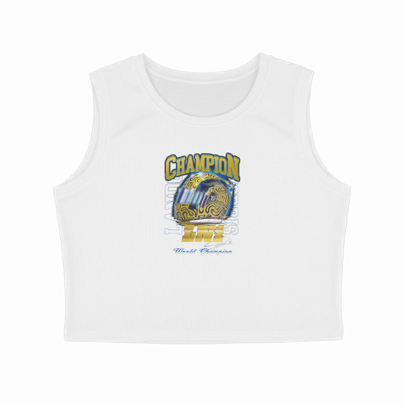 Lando Norris #1 // Crop Tank Top
