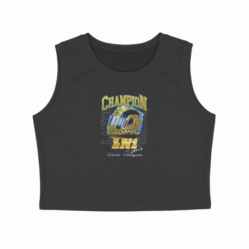 Lando Norris #1 // Crop Tank Top