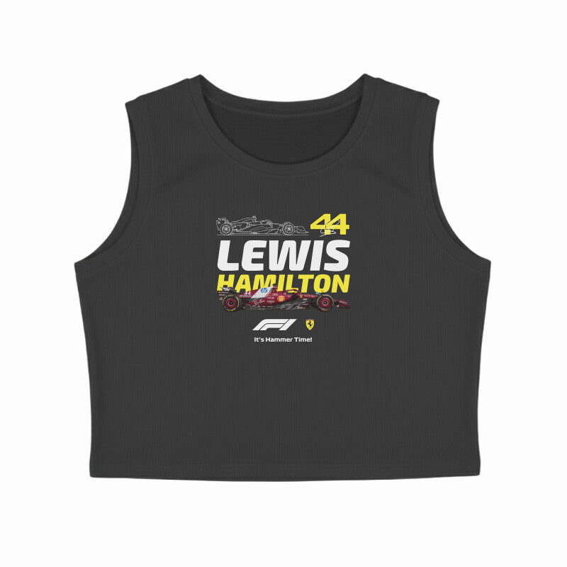 Lewis Hamilton x SF25 // Crop Tank Top