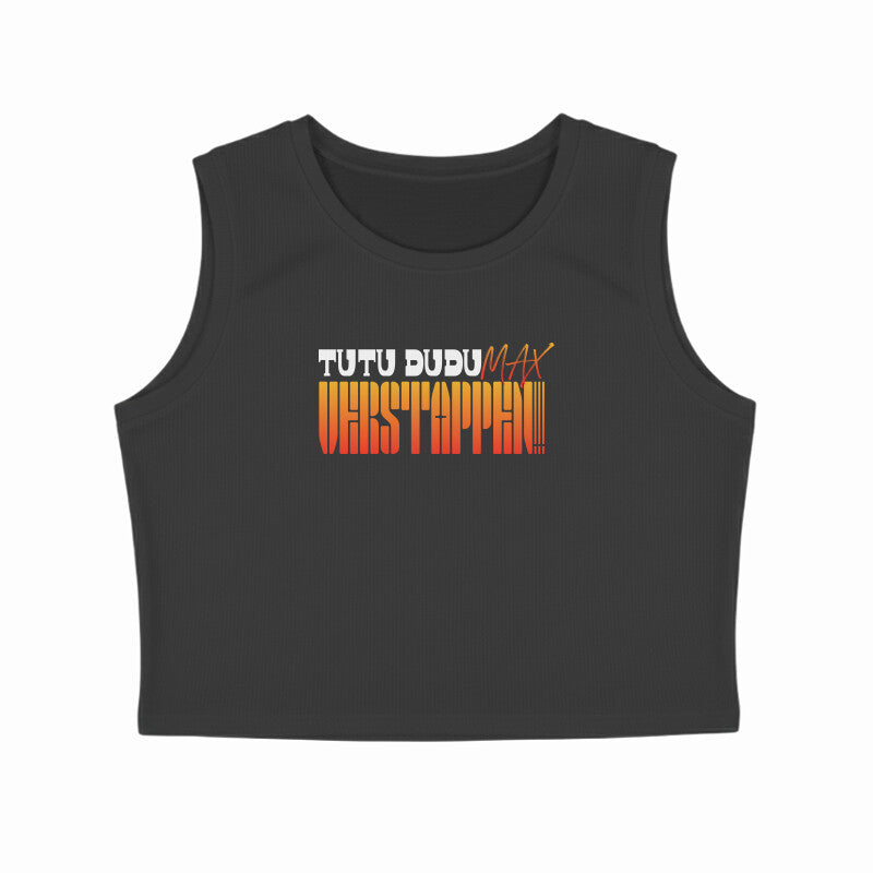 TuTuDuDu - Max Verstappen // Crop Tank Top